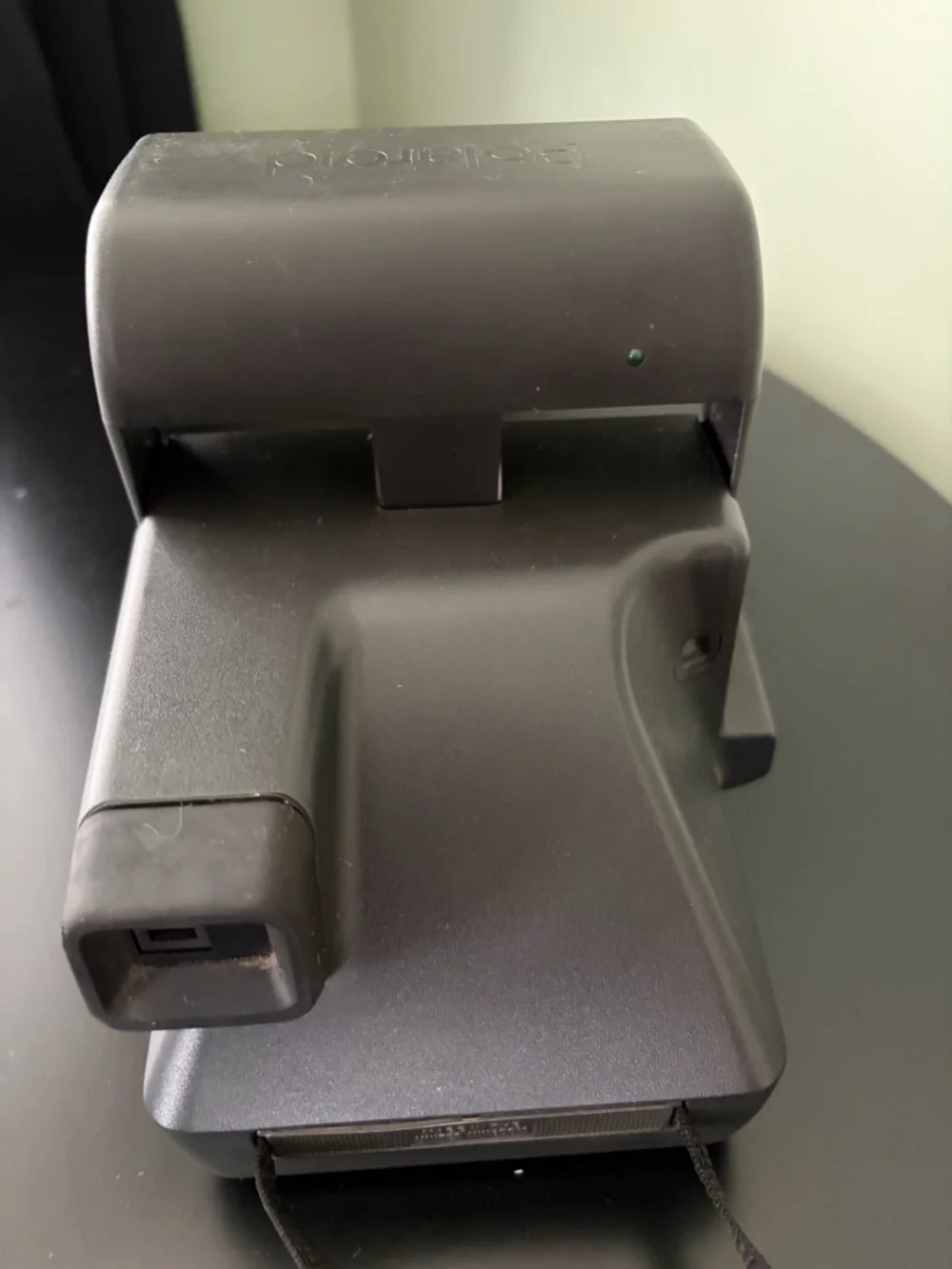 Vintage Polaroid One Step 600 Instant Film Camera Black with Strap - Used